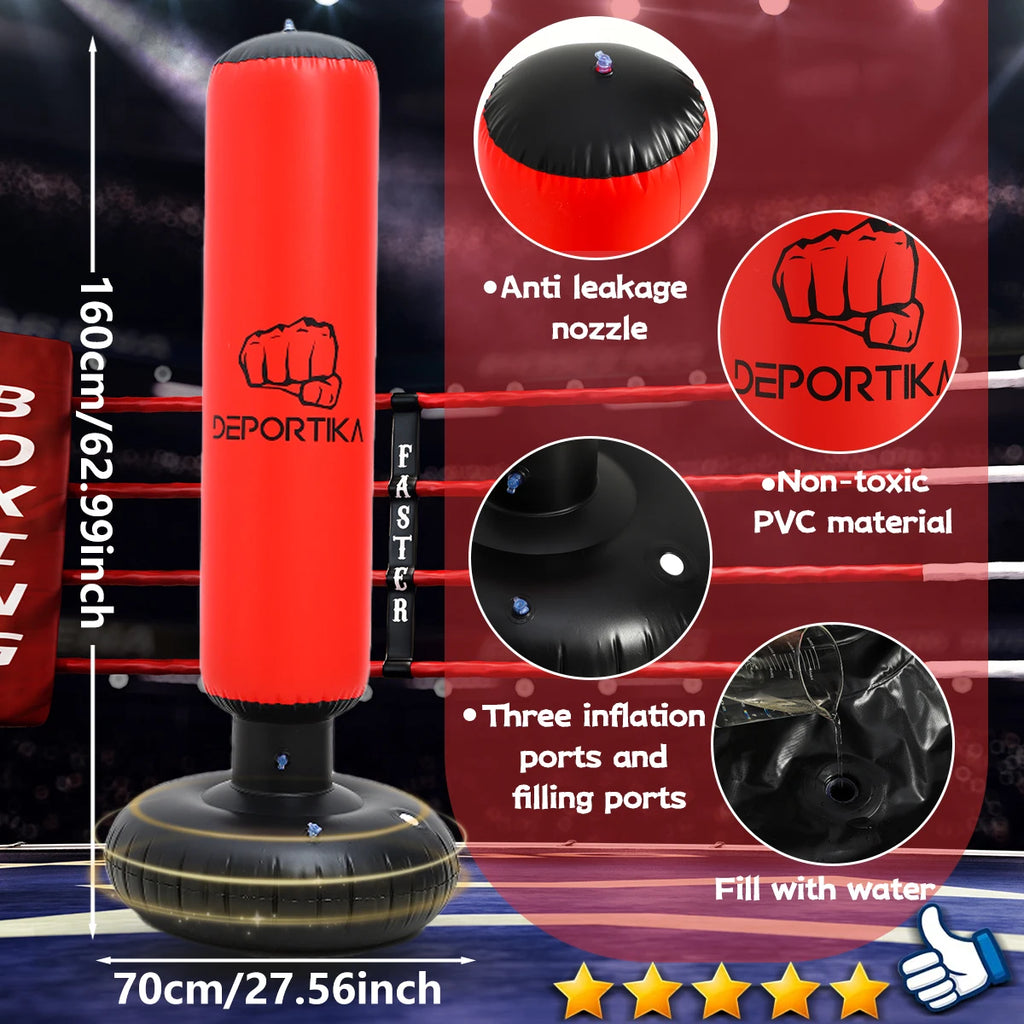 63" Inflatable Boxing Post