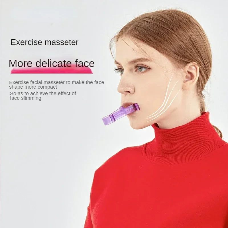 V‑Shape Facial & Neck Exerciser - Jaw Trainer