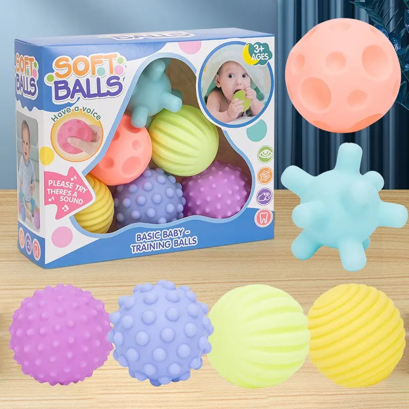 6-Piece Baby Sensory Balls Set