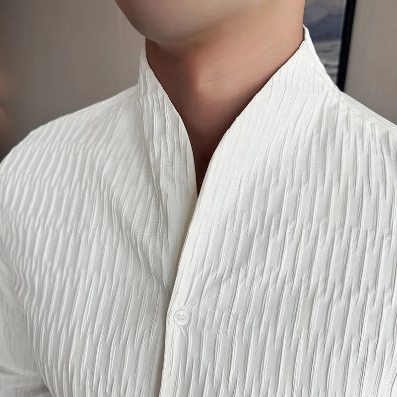 Long Sleeve Formal Shirt – Slim Fit Elegance