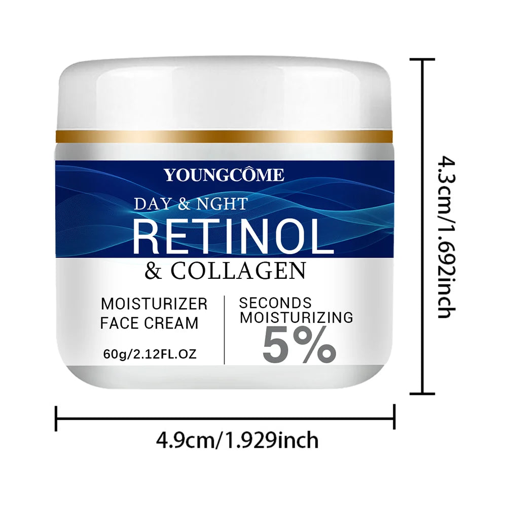 Snail Essence Face Cream with Hyaluronic Acid & Retinol