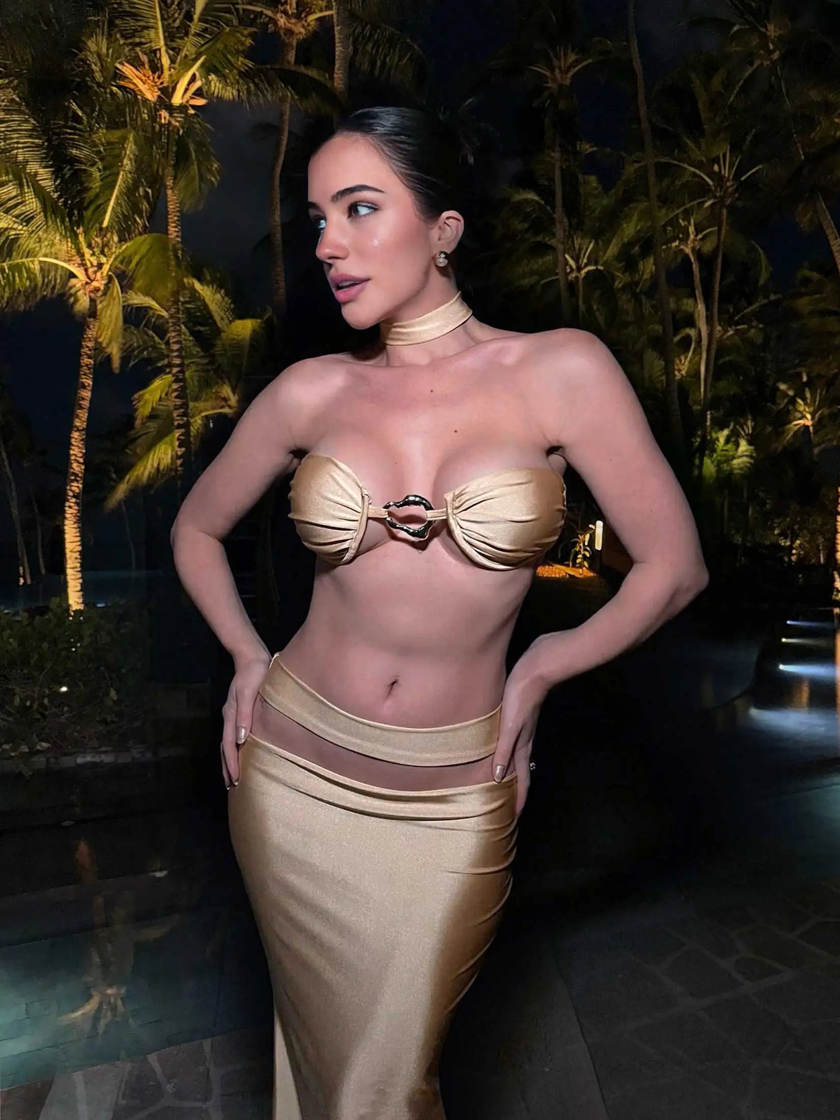 Bikini Set with Cover-Up Skirt