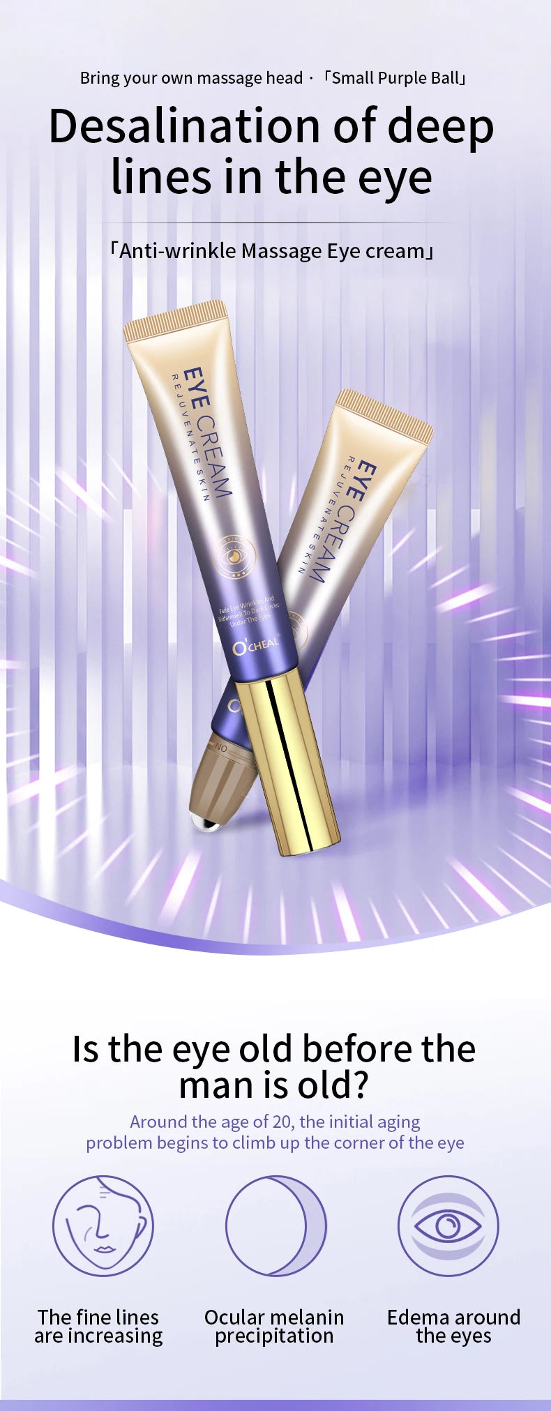 Anti-Wrinkle Eye Cream with Roller Ball