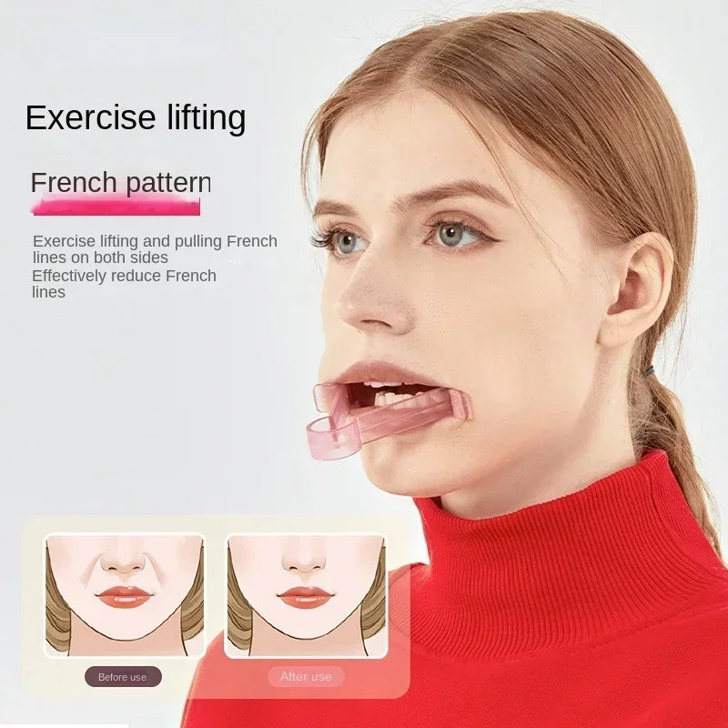 V‑Shape Facial & Neck Exerciser - Jaw Trainer