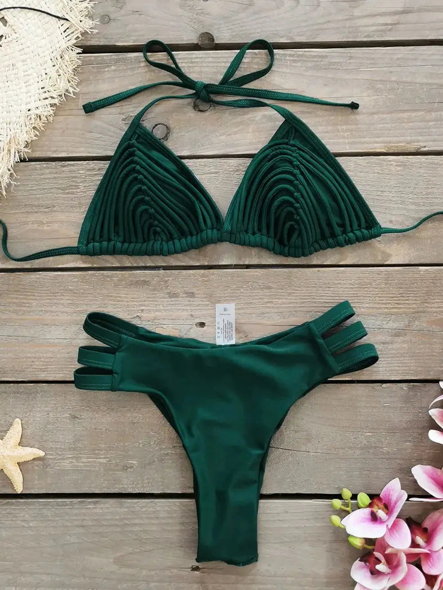 Telaura Brazilian G-String Bikini Set