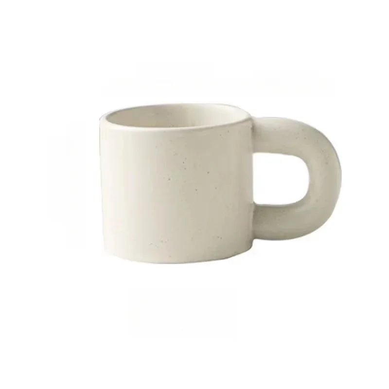Anamorphic Ink Splash Porcelain Mug