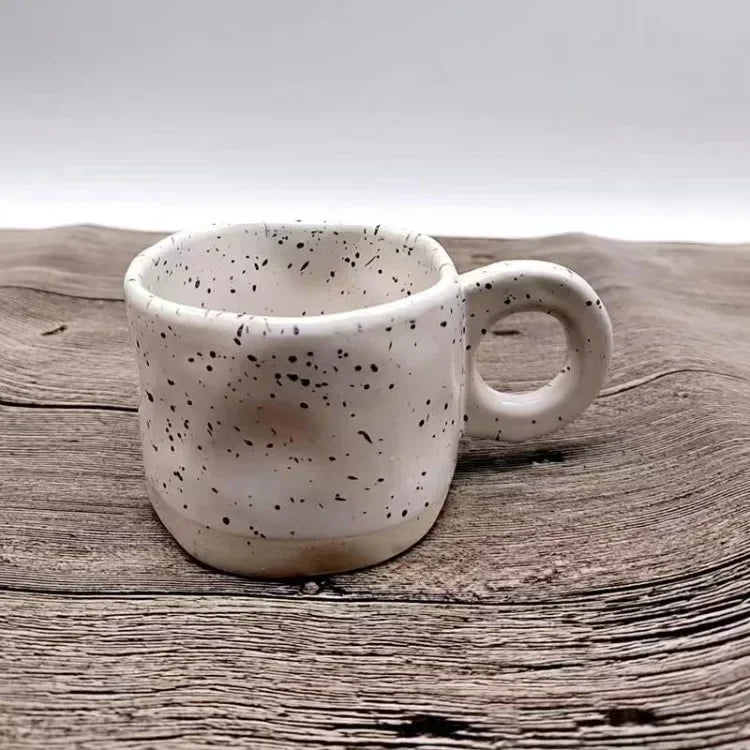 Anamorphic Ink Splash Porcelain Mug