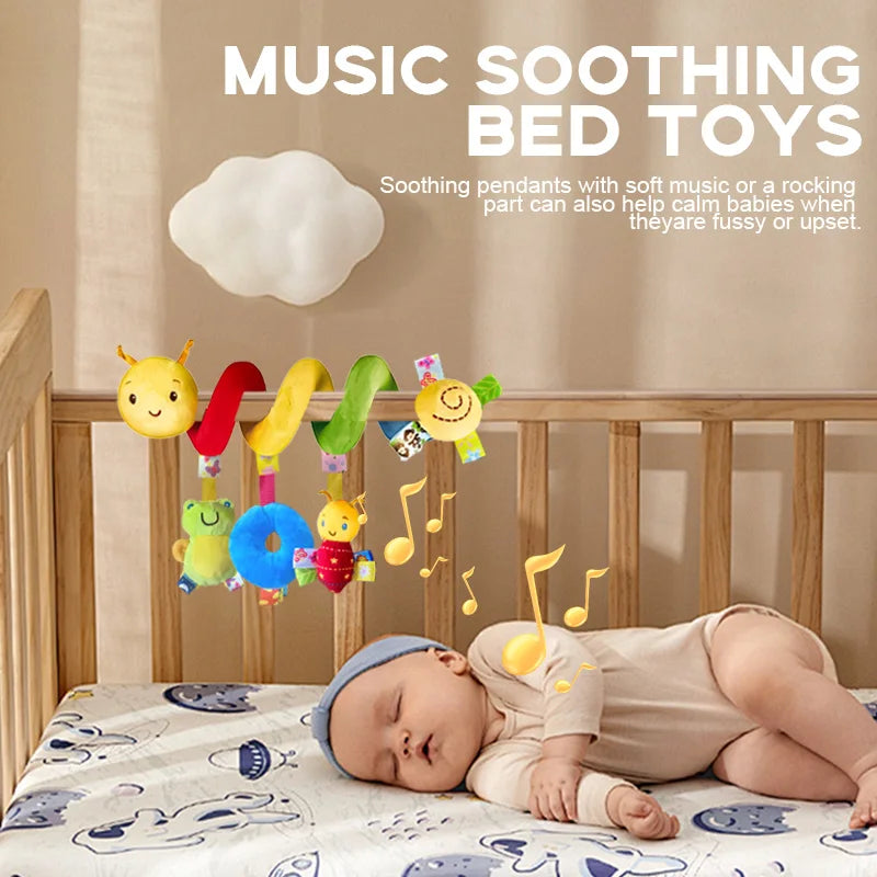 Baby Hanging Plush Spiral Toy
