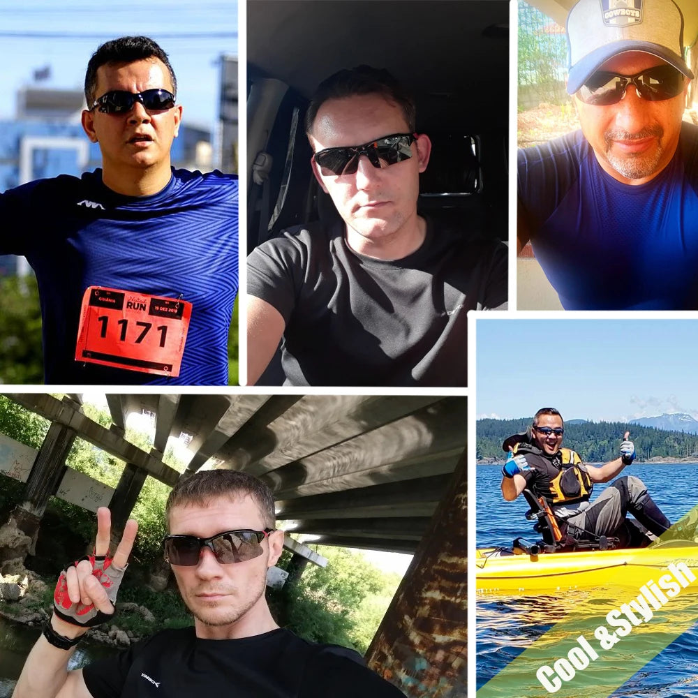 Professional Polarised Cycling Glasses
