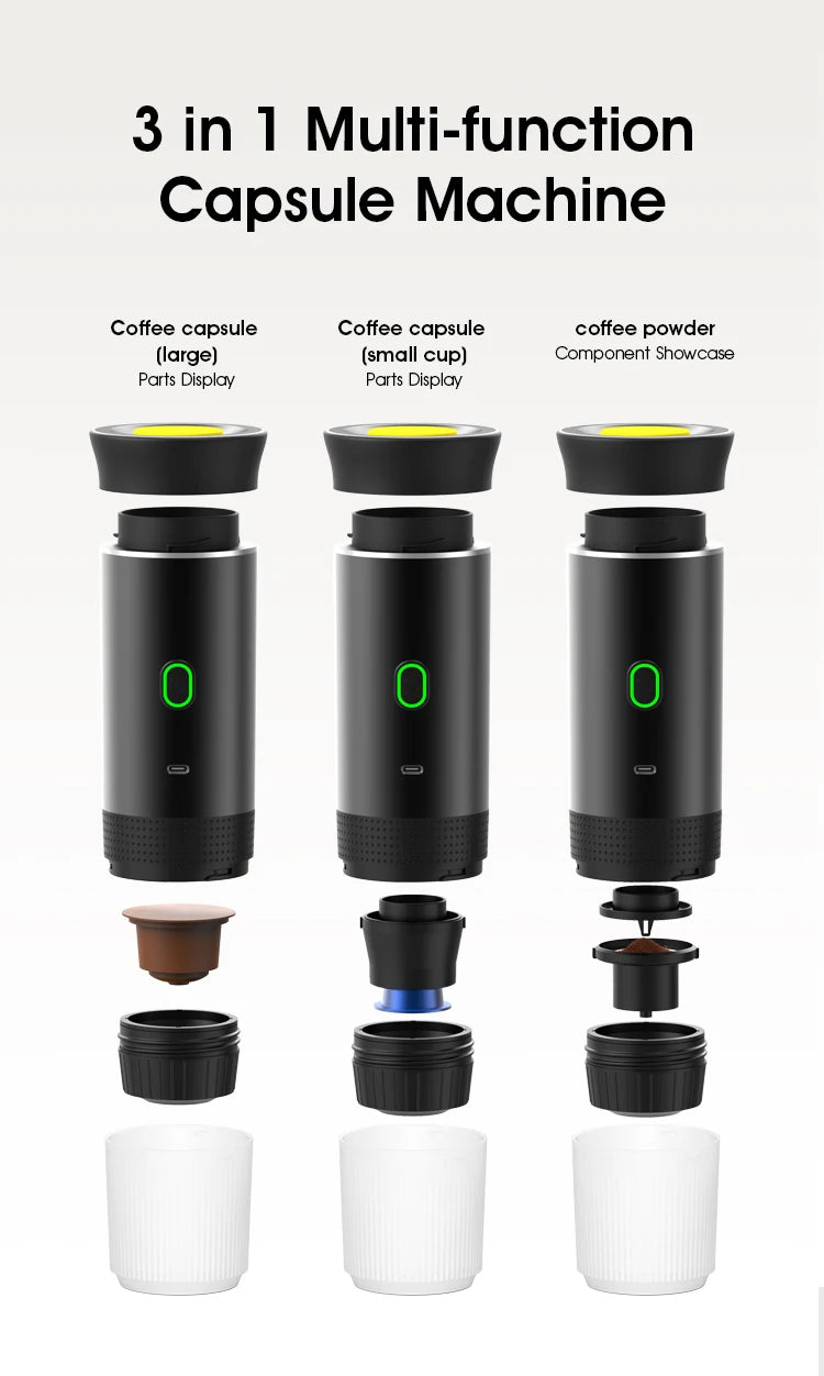 Electric Portable Espresso Coffee Maker