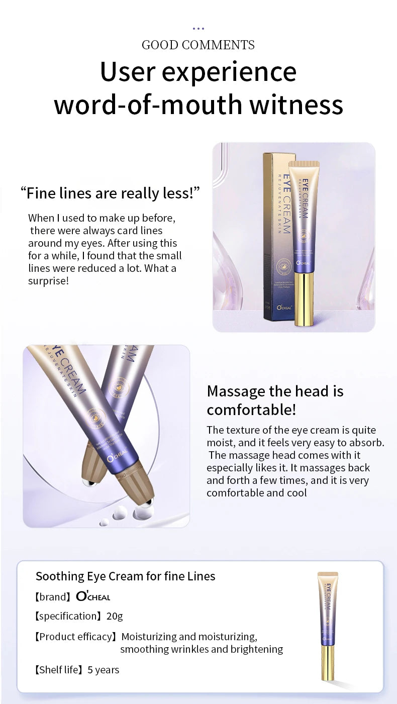 Anti-Wrinkle Eye Cream with Roller Ball