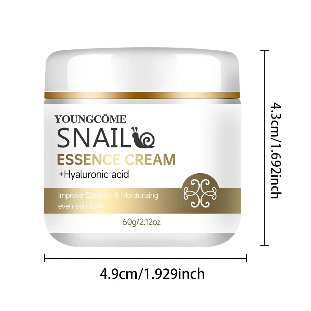 Snail Essence Face Cream with Hyaluronic Acid & Retinol