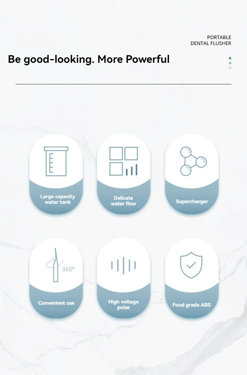 Manual High-Pressure Oral Irrigator